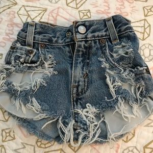 Levi shorts for toddler
